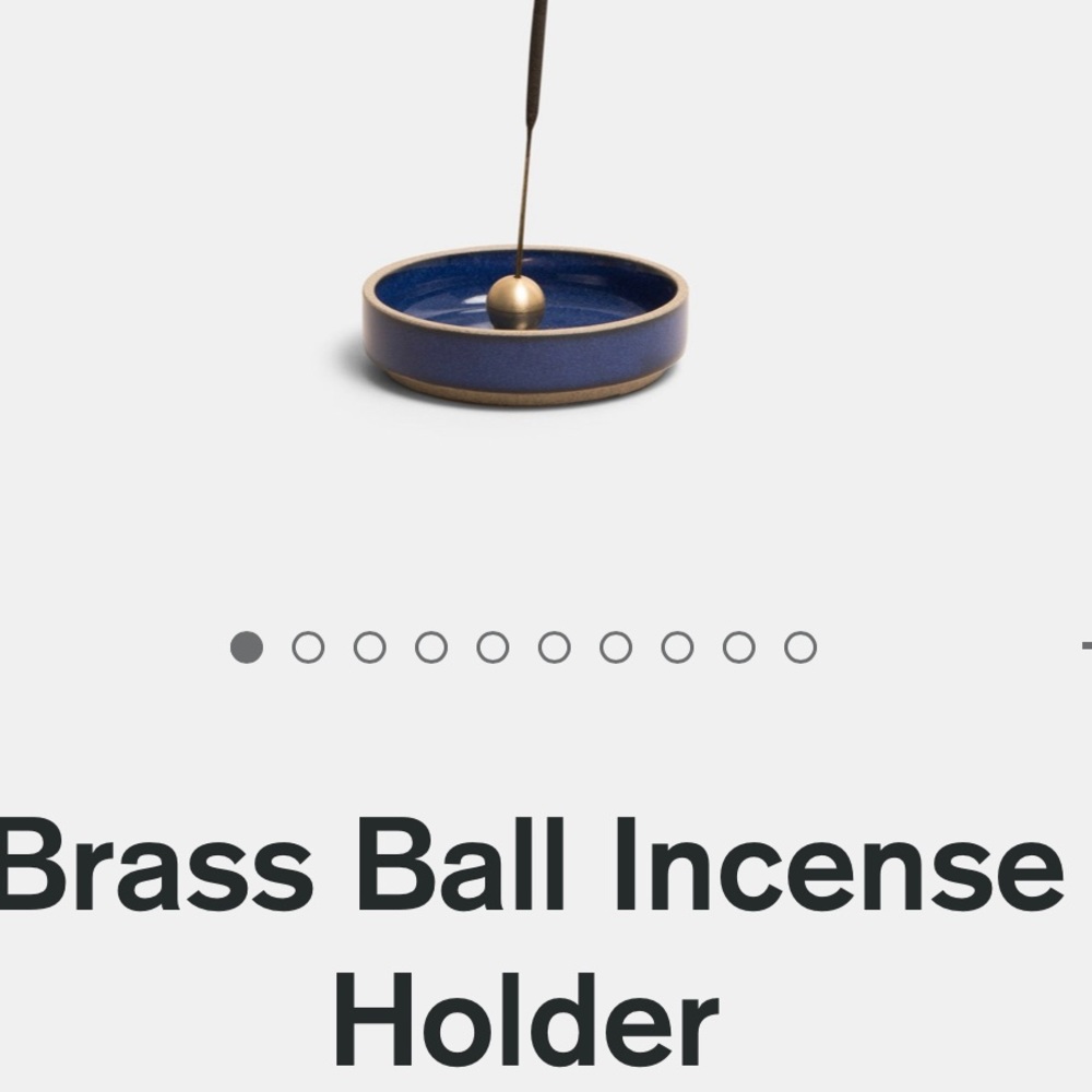Incense Holder w/ Incense bundle